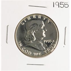 1955 Proof Franklin Half Dollar Coin