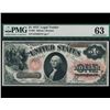 Image 1 : 1875 $1 Legal Tender Note PMG 63