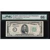 Image 1 : 1934D $5 Philadelphia Federal Reserve Note PMG 66EPQ