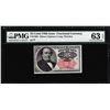 Image 1 : 1874 25 Cent Fifth Issue Fractional Currency Note Fr.1308 PMG Choice Uncirculated 63EPQ