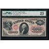 1875 $1 Legal Tender Note PMG 25