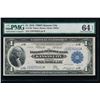 Image 1 : 1918 $1 Kansas City Federal Reserve Bank Note PMG 64EPQ