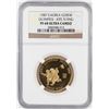 Image 1 : 1987 S. Korea $100 Proof Olympics Commemorative Gold Coin NGC PF68 Ultra Cameo