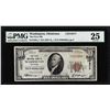 Image 1 : 1929 $10 First NB of Washington, OK CH# 10277 National Currency Note PMG Very Fine 25