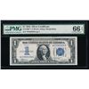 Image 1 : 1934 $1 Silver Certificate STAR Note PMG 66EPQ