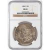 Image 1 : 1884-S $1 Morgan Silver Dollar Coin NGC MS61