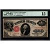 1917 $1 Legal Tender STAR Note PMG 15