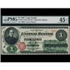 Image 1 : 1862 $1 Legal Tender Note PMG 45EPQ
