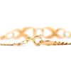 Image 2 : Plated 18KT Yellow Gold 2.30ctw Blue Topaz and Diamond Bracelet