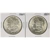 Image 1 : Lot of (2) 1889 $1 Morgan Silver Dollar Coins