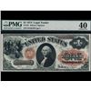 Image 1 : 1874 $1 Legal Tender Note PMG 40