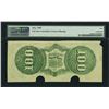 Image 2 : 1863 $100 Confederate States of America Note PMG 50NET