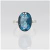 Image 3 : Lab Created Ladies Swiss Blue Topaz Jewelry Suite