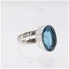 Image 4 : Lab Created Ladies Swiss Blue Topaz Jewelry Suite