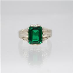 Lab Created 5.00ct VVS1 Emerald Ring