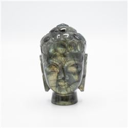 995ct Natural Hand Carved Labradorite Buddha