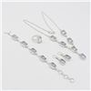 Image 1 : Dazzling 4 Piece Azotic Topaz Jewelry Set