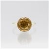 Image 1 : Natural 7.2ct Hand Carved Citrine Ring