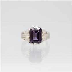 Lab Created 5.00ct Russian Alexandrite Ring