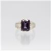 Image 1 : Lab Created 5.00ct Russian Alexandrite Ring