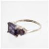 Image 4 : Lab Created 5.20ct Russian Alexandrite Ring
