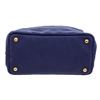 Image 5 : Prada Dark Blue Canvas Small Canapa Tote Bag