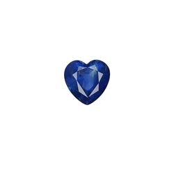3.04ct Heart Shape GIA Certified Blue Sapphire