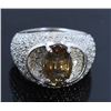 Image 1 : 3.40ct Alexandrite 18K White Gold Ring