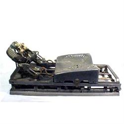 Antique Victorian Decorative Rowing Machine #892921