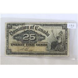 Dominion of Canada 'Shinplaster'