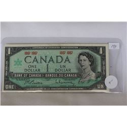 Canada One Dollar Bill (1)