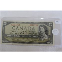 Canada Twenty Dollar Bill (1)