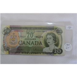 Canada Twenty Dollar Bill (1)