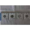 Image 1 : U.S.A. Ten Cent Coins (4)