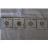 Image 1 : U.S.A. Ten Cent Coins (4)