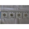 Image 1 : U.S.A. Ten Cent Coins (4)