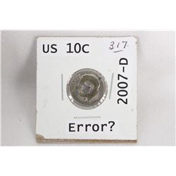 U.S.A. Ten Cent Coin (1)