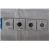 Image 1 : U.S.A. One Cent Coins (4)