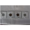 Image 1 : U.S.A. One Cent Coins (4)