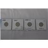 Image 1 : U.S.A. One Cent Coins (4)