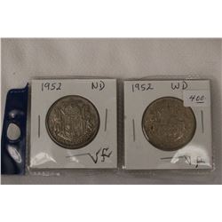 Canada Fifty Cent Coins (2)