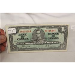Canada One Dollar Bill (1)