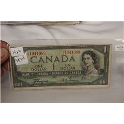 Canada One Dollar Bill (1)
