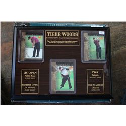 "Tiger Woods" Plaque