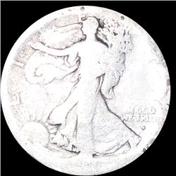 1916-D Walking Half Dollar NICELY CIRCULATED