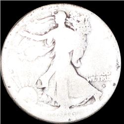 1916-D Walking Half Dollar NICELY CIRCULATED