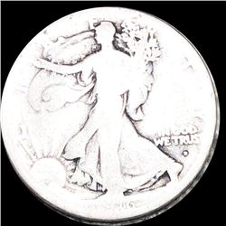 1916-D Walking Half Dollar NICELY CIRCULATED