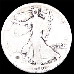 1916 Walking Half Dollar NICELY CIRCULATED