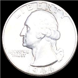 1944 Washington Silver Quarter CLOSE UNCIRCULATED