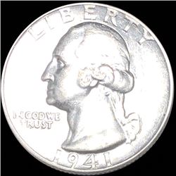 1941 Washington Quarter NEARLY UNCIRCULATED